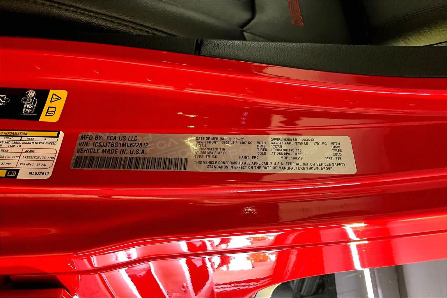 Used 2021 Jeep Gladiator Rubicon AWD/4WD image 34