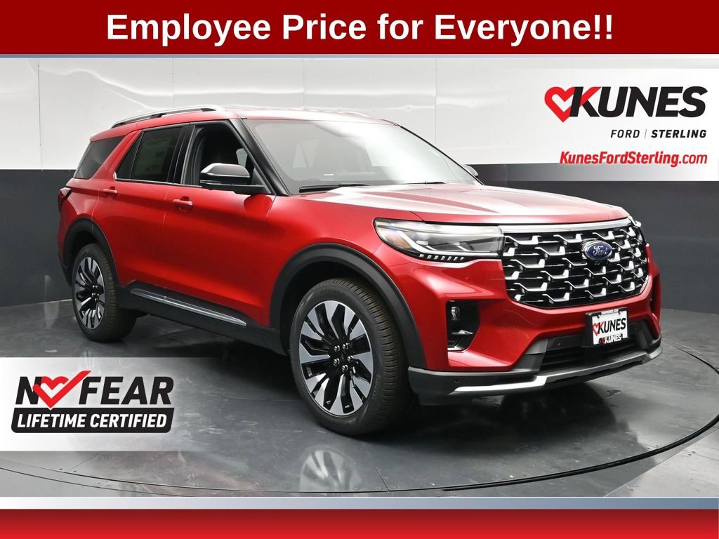 New 2026 Ford Explorer Platinum