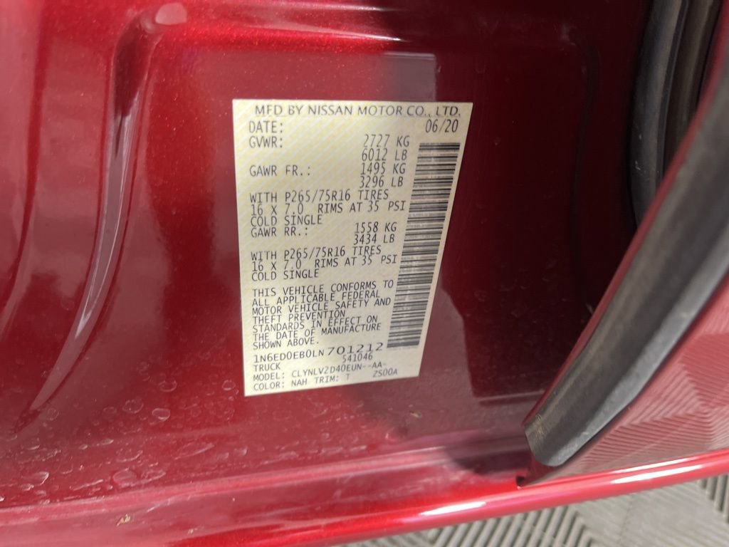 Used 2020 Nissan Frontier PRO-4X image 32