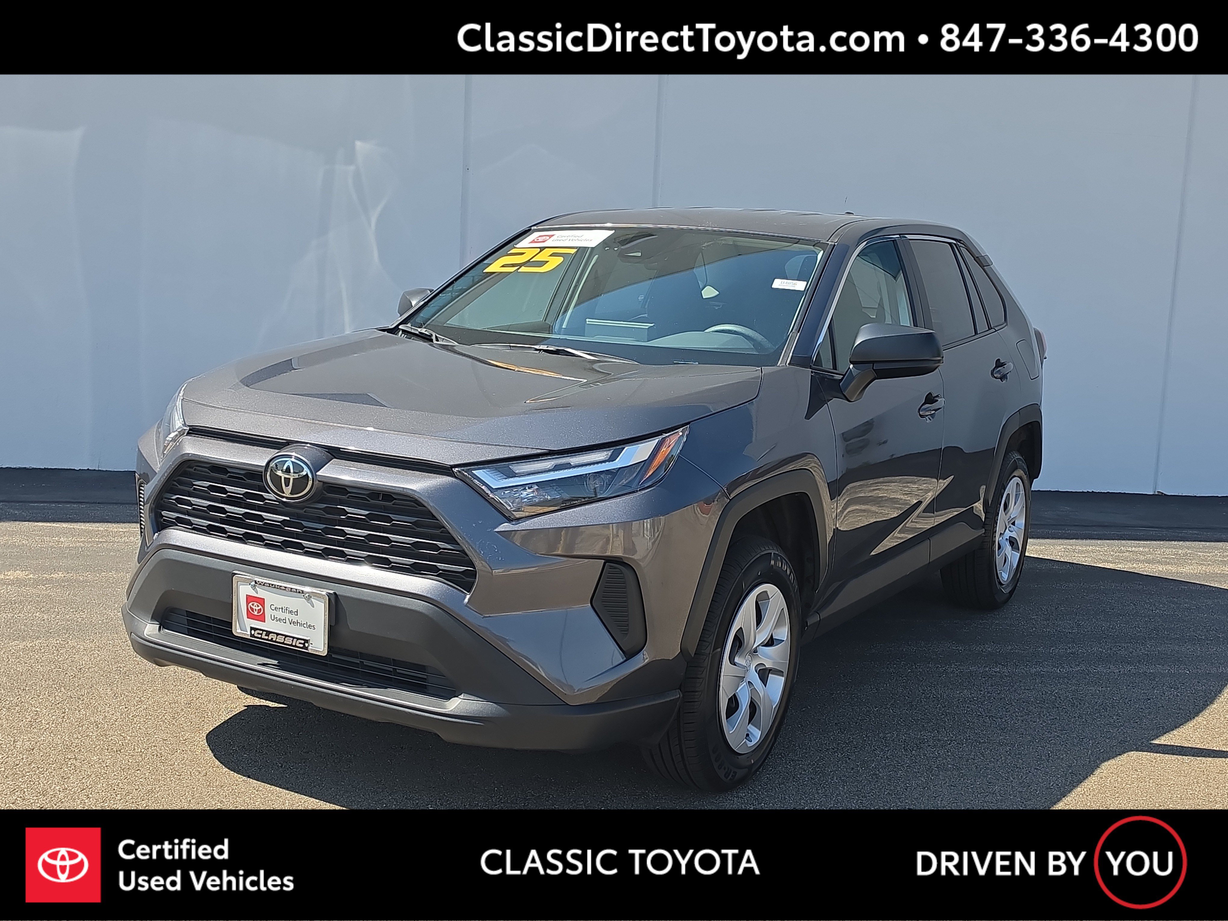 Certified 2025 Toyota RAV4 LE FWD image 1