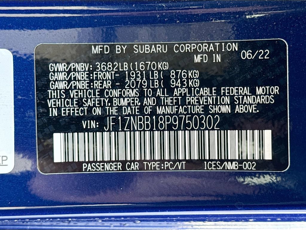 Used 2023 Toyota GR86 w/ ALL Weather Mat Package (TMS) image 28