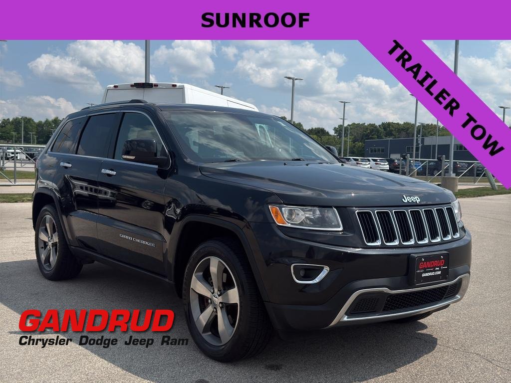Used 2016 Jeep Grand Cherokee Limited w/ Trailer Tow Group IV AWD/4WD image 1
