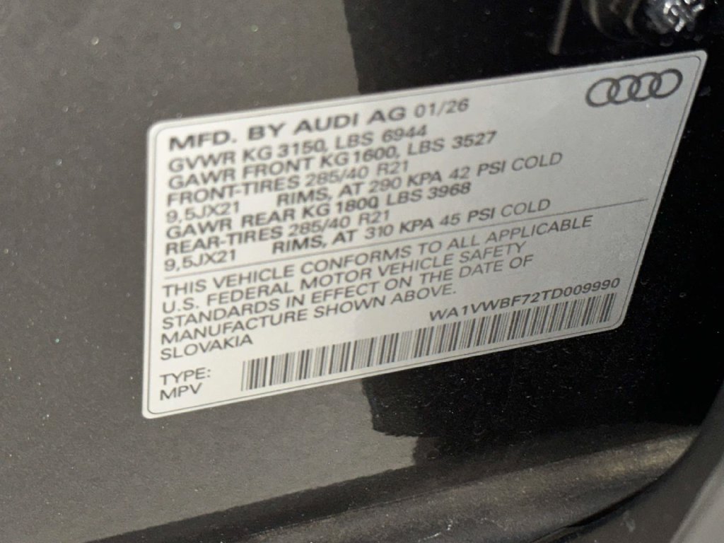 Used 2026 Audi SQ7 Prestige AWD/4WD image 23