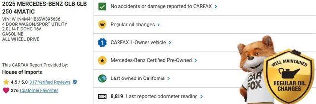 Certified 2025 Mercedes-Benz GLB 250 4MATIC video 3