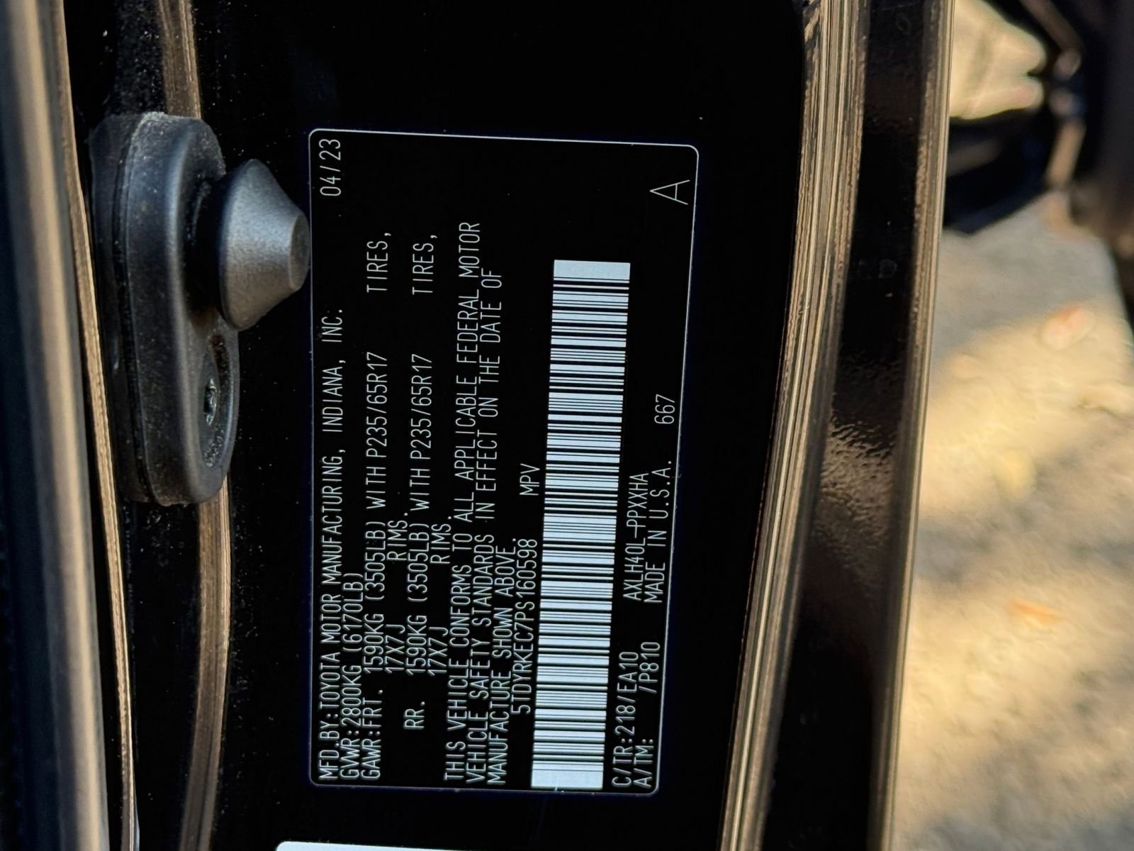 Used 2023 Toyota Sienna XLE image 31