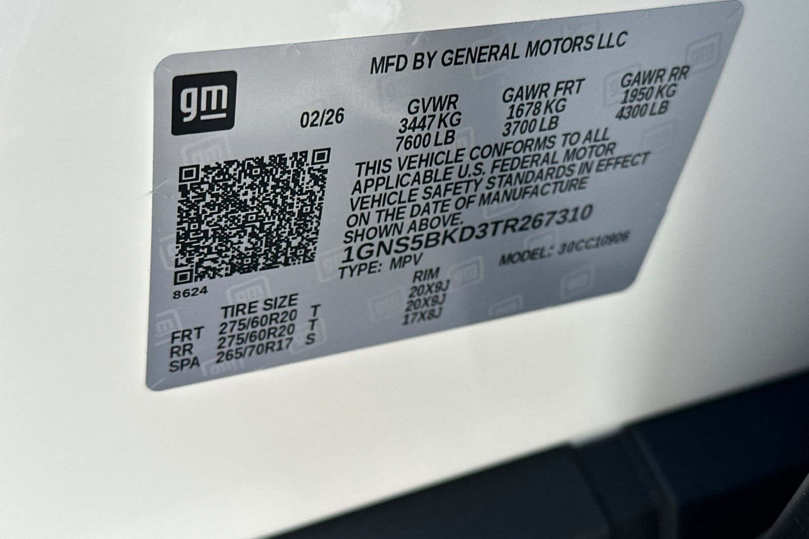 New 2026 Chevrolet Suburban LS w/ LPO, Dark Essentials Package image 29