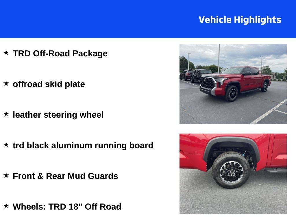 Used 2024 Toyota Tundra SR5 w/ TRD Off-Road Package AWD/4WD image 4