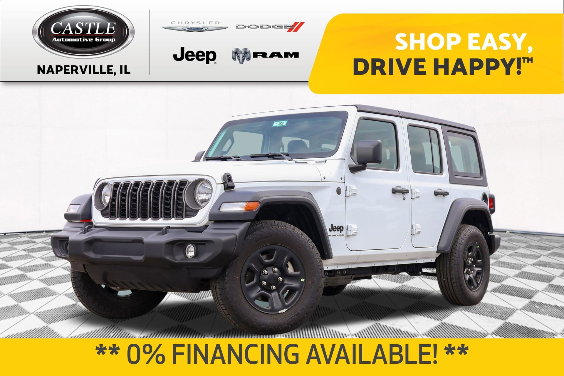 New 2026 Jeep Wrangler Unlimited Sport