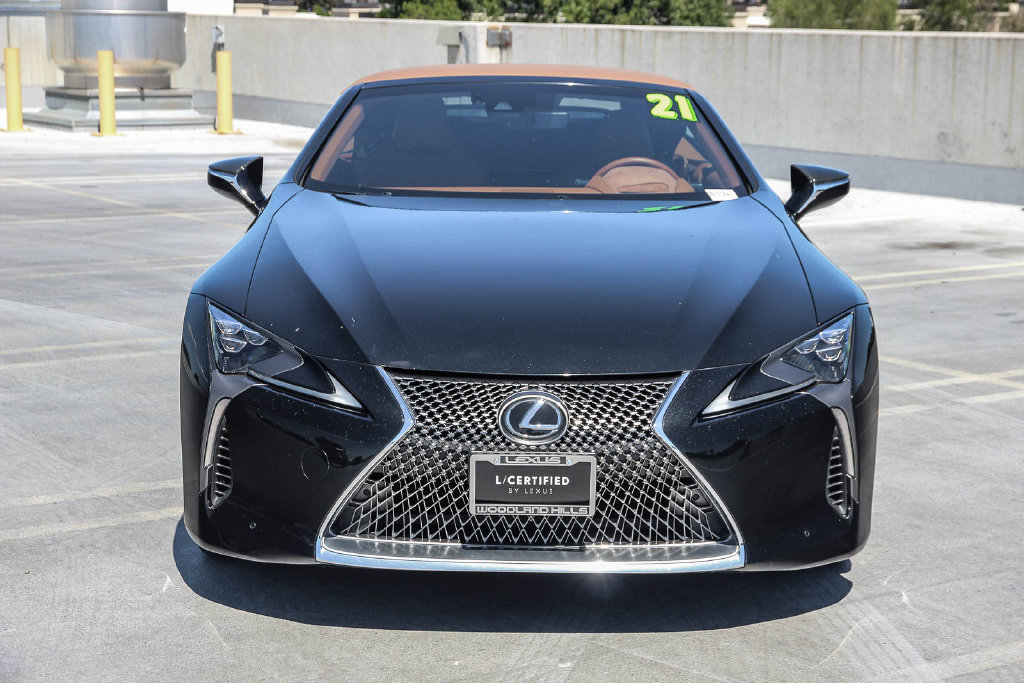 Certified 2021 Lexus LC 500 Convertible w/ Touring Package RWD image 2