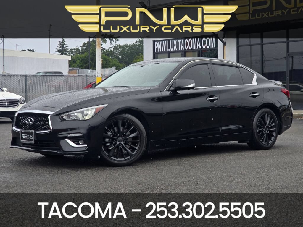 Used 2022 INFINITI Q50 Luxe w/ Cargo Package
