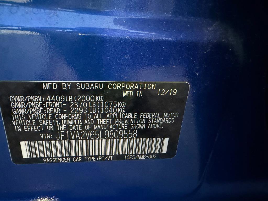 Used 2020 Subaru WRX STI Limited image 23