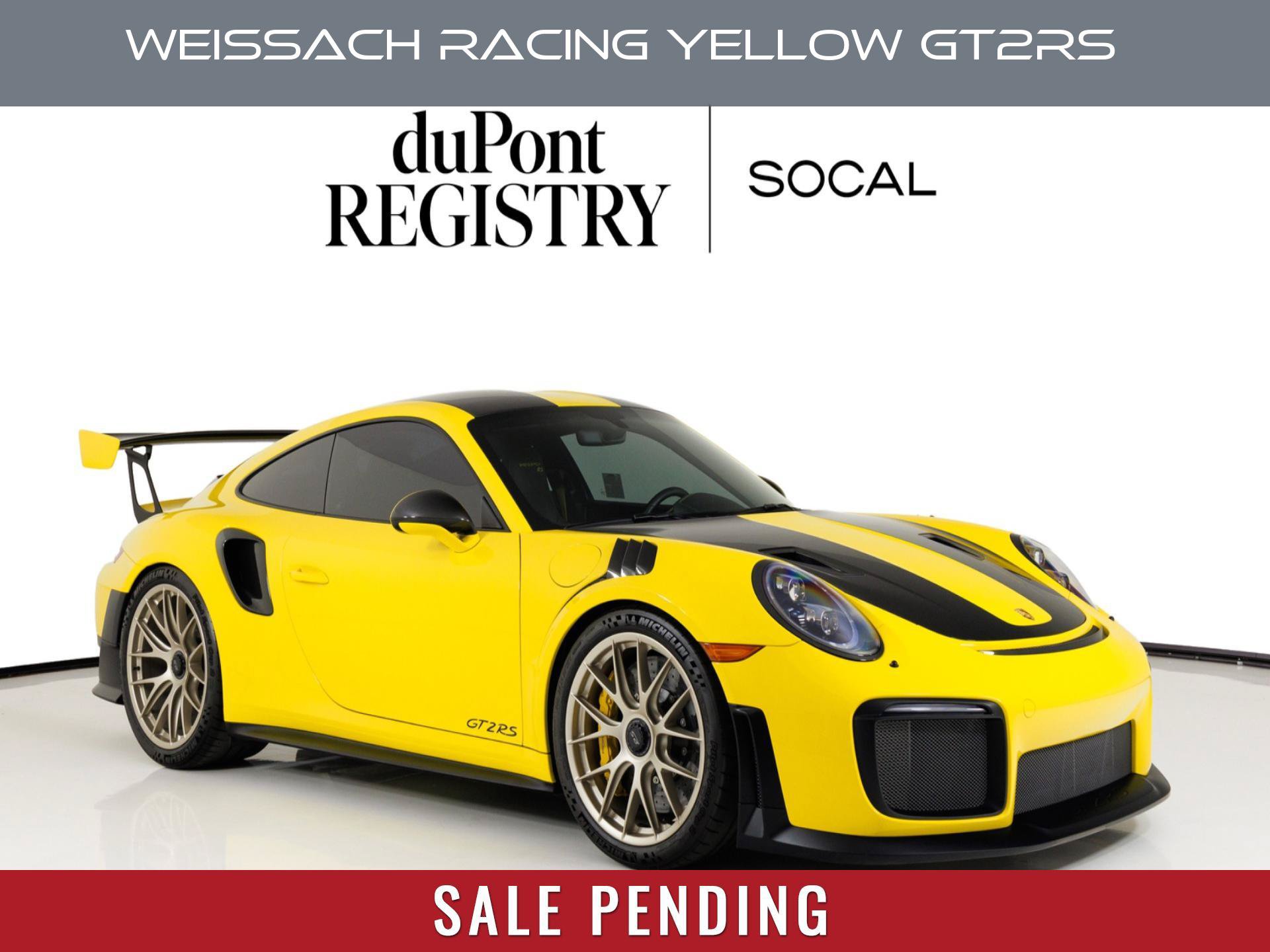 Used 2018 Porsche 911 GT2 RS w/ Weissach Package