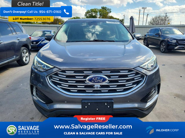 Used 2022 Ford Edge Titanium w/ Equipment Group 301A AWD/4WD image 7