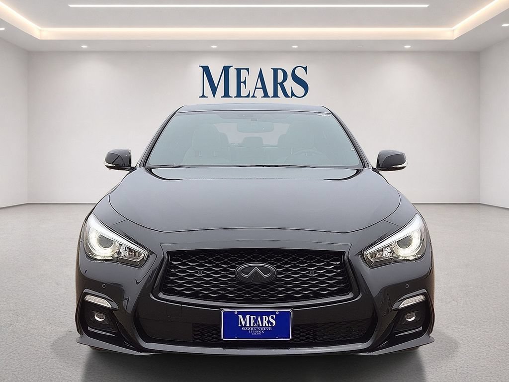 Used 2023 INFINITI Q50 Red Sport 400 w/ Black Opal Edition AWD/4WD image 8
