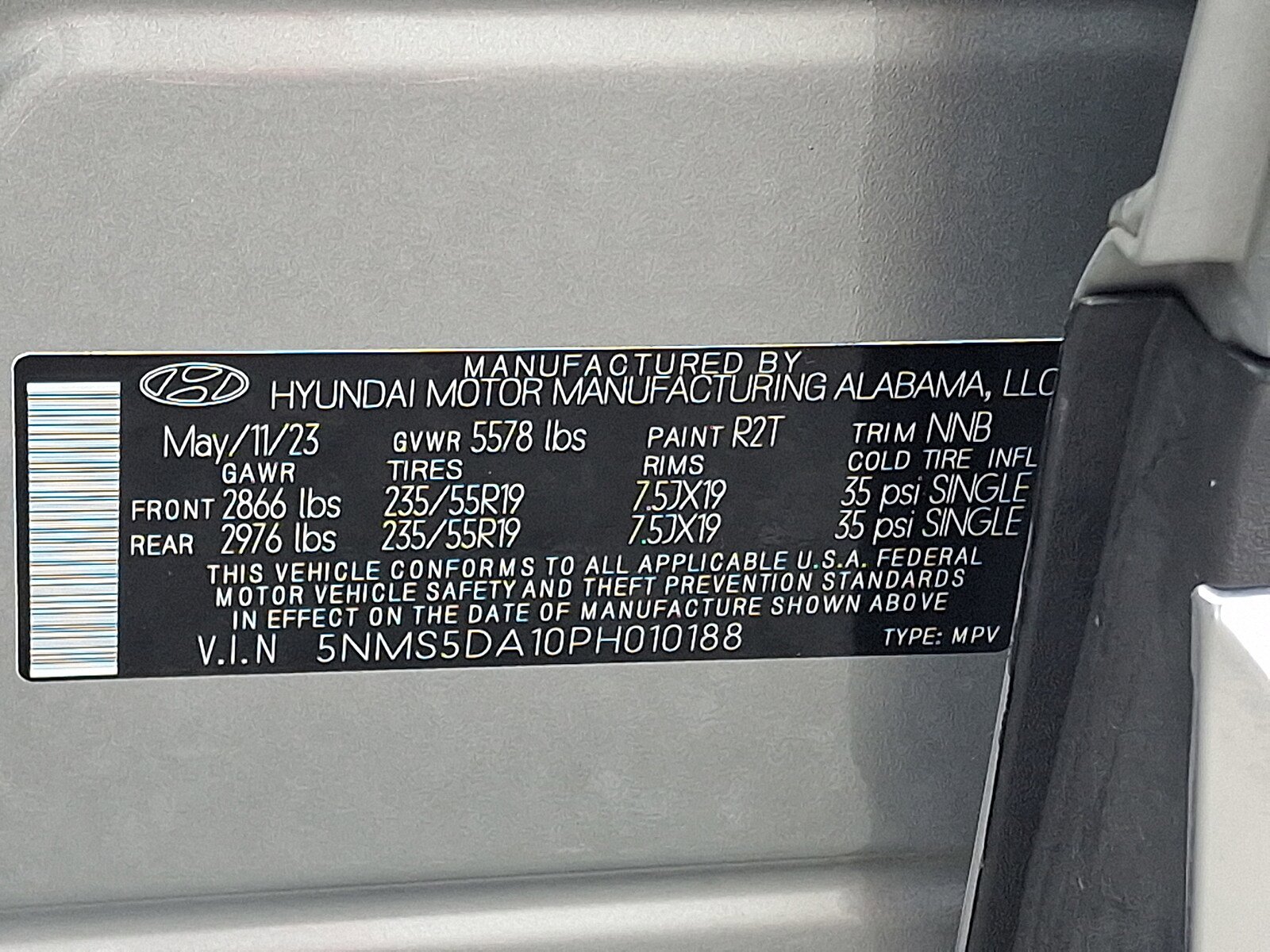 Certified 2023 Hyundai Santa Fe Limited w/ Cargo Package AWD/4WD image 27