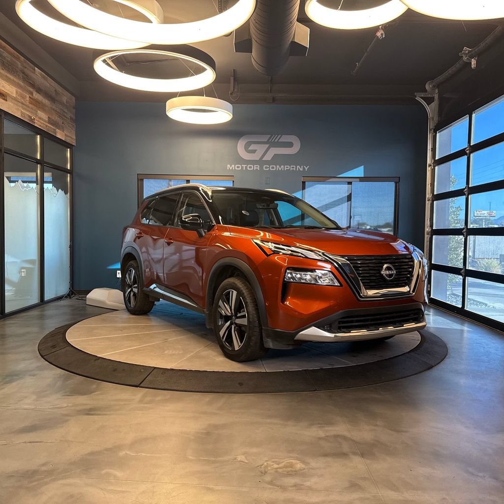 Used 2022 Nissan Rogue Platinum w/ Head-Up Display Package AWD/4WD image 1