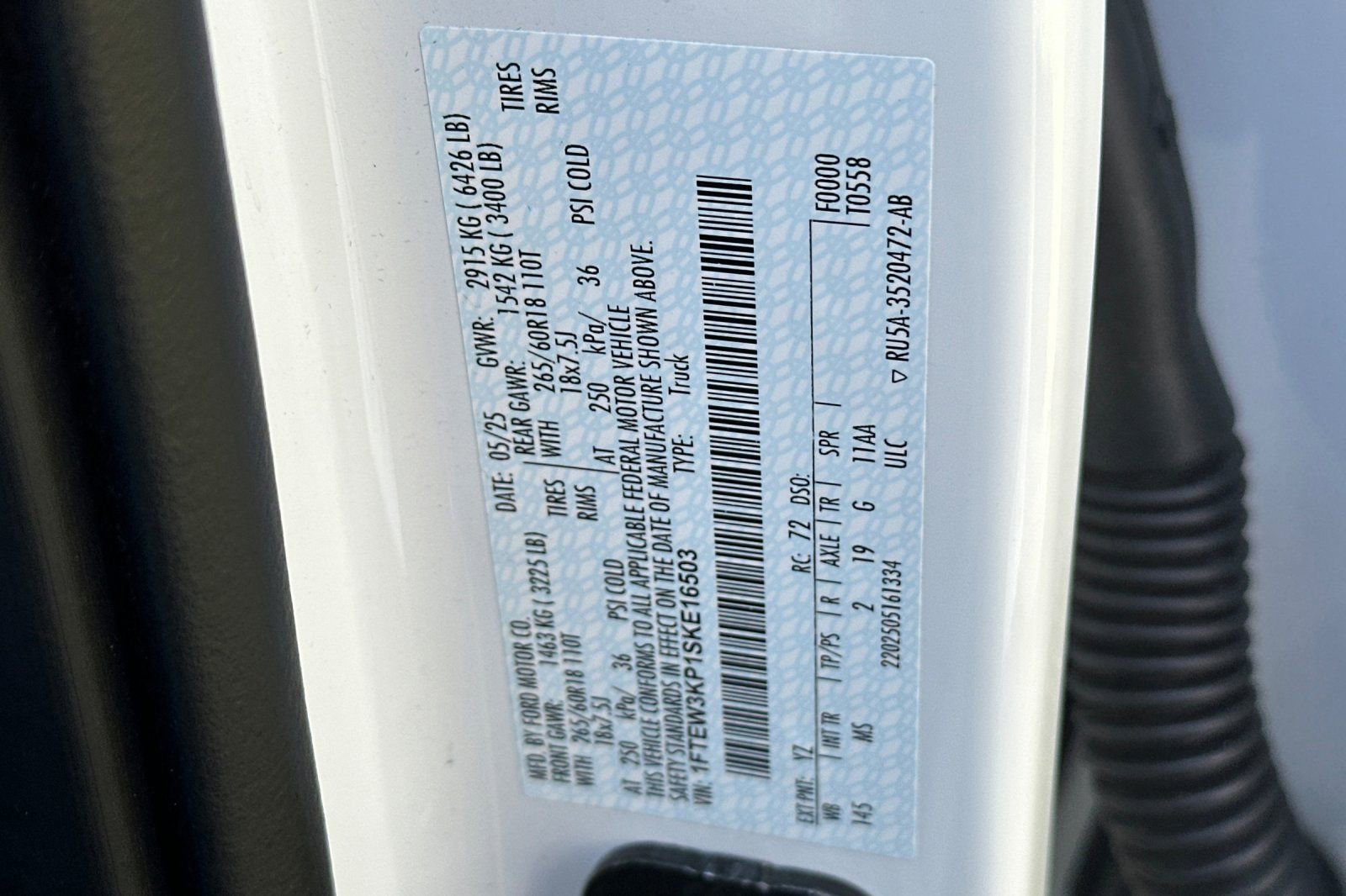 Used 2025 Ford F150 XLT w/ Equipment Group 301A Standard image 27