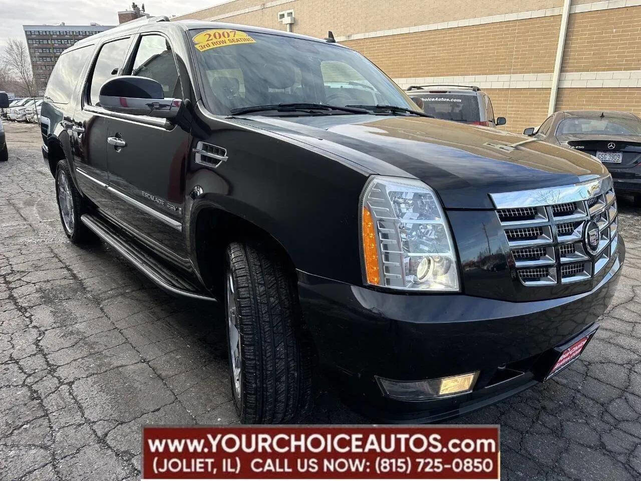 Used 2007 Cadillac Escalade ESV AWD w/ Information Package image 8
