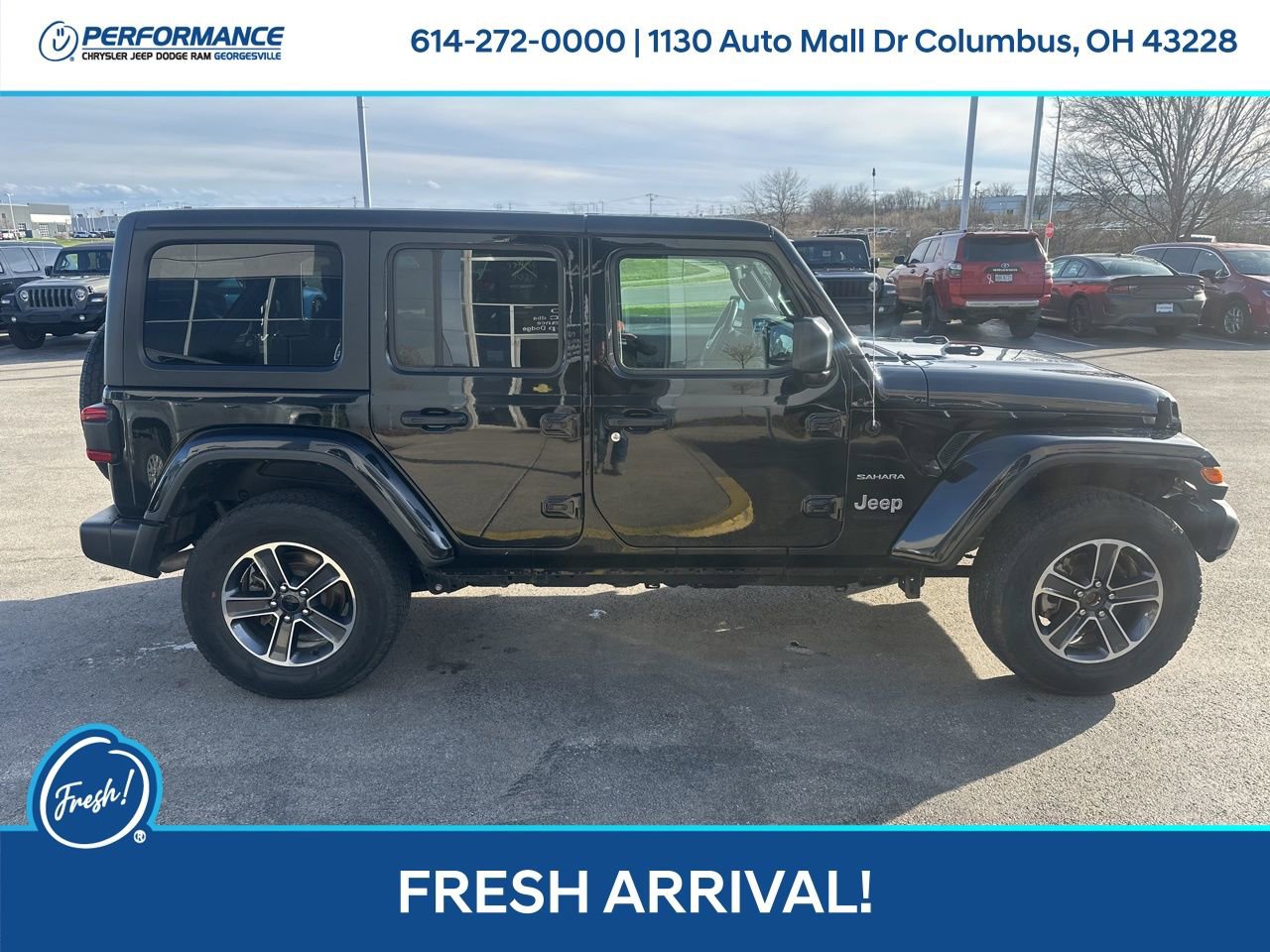 Used 2023 Jeep Wrangler Sahara w/ LED Lighting Group image 3