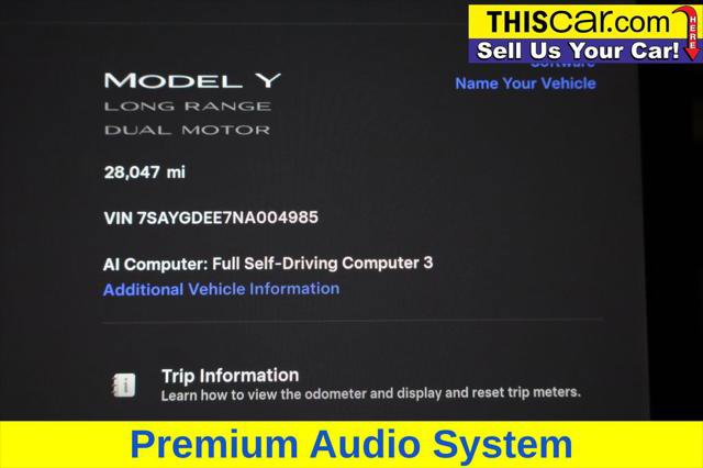 Used 2022 Tesla Model Y Long Range AWD/4WD image 13