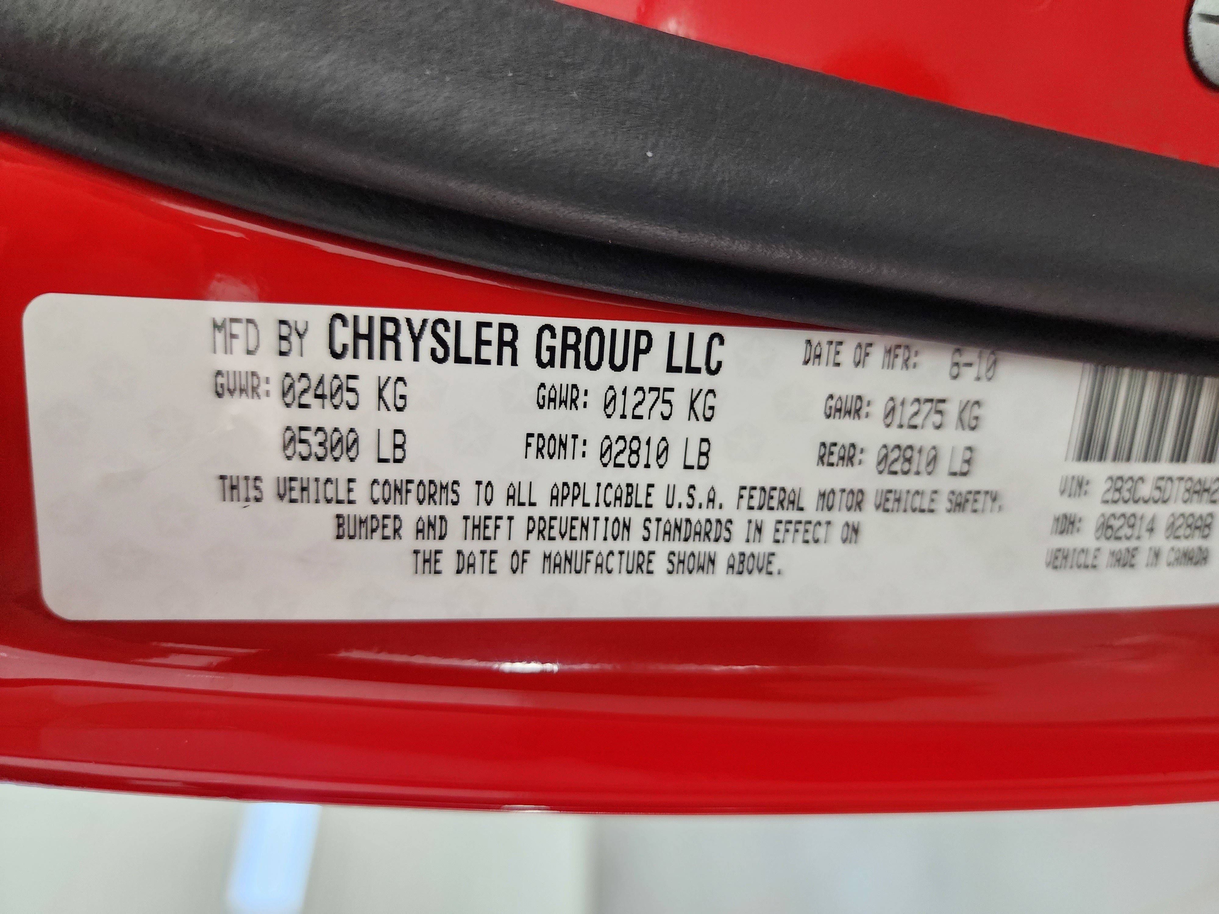 Used 2010 Dodge Challenger R/T RWD image 42