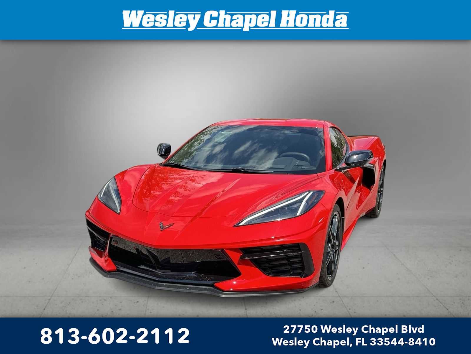 Used 2023 Chevrolet Corvette Stingray Preferred Cpe w/ Engine Appearance Package image 1