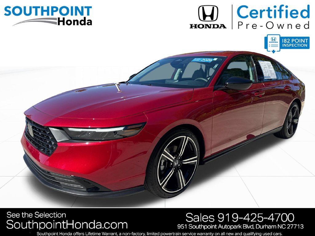 Certified 2026 Honda Accord SE image 3