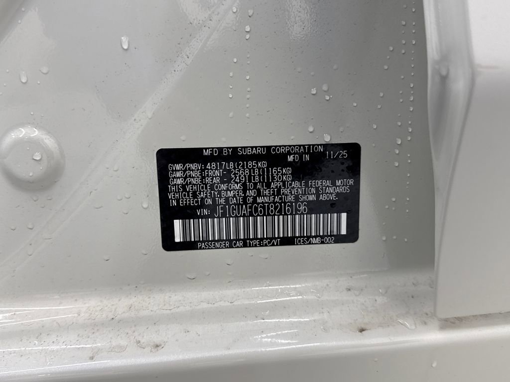 New 2026 Subaru Impreza 2.0i Sport image 27