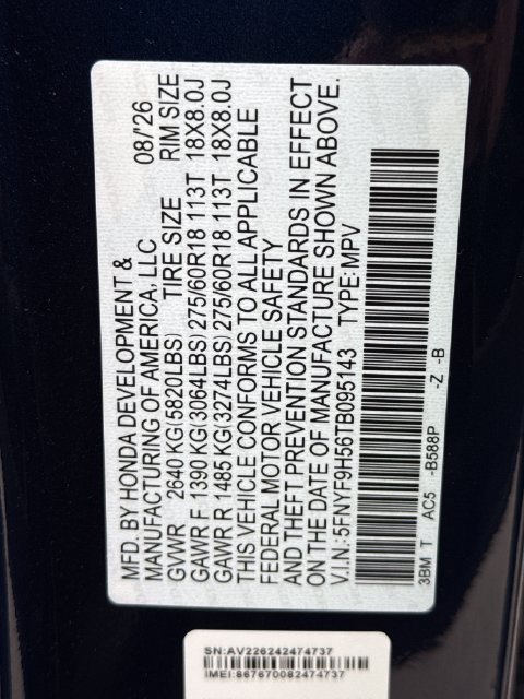 Used 2026 Honda Passport TrailSport image 19