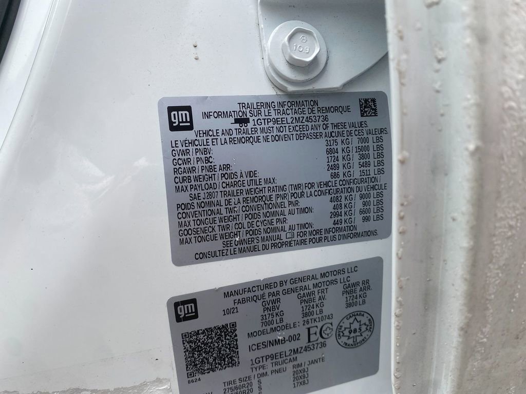 Used 2021 GMC Sierra 1500 AT4 image 31