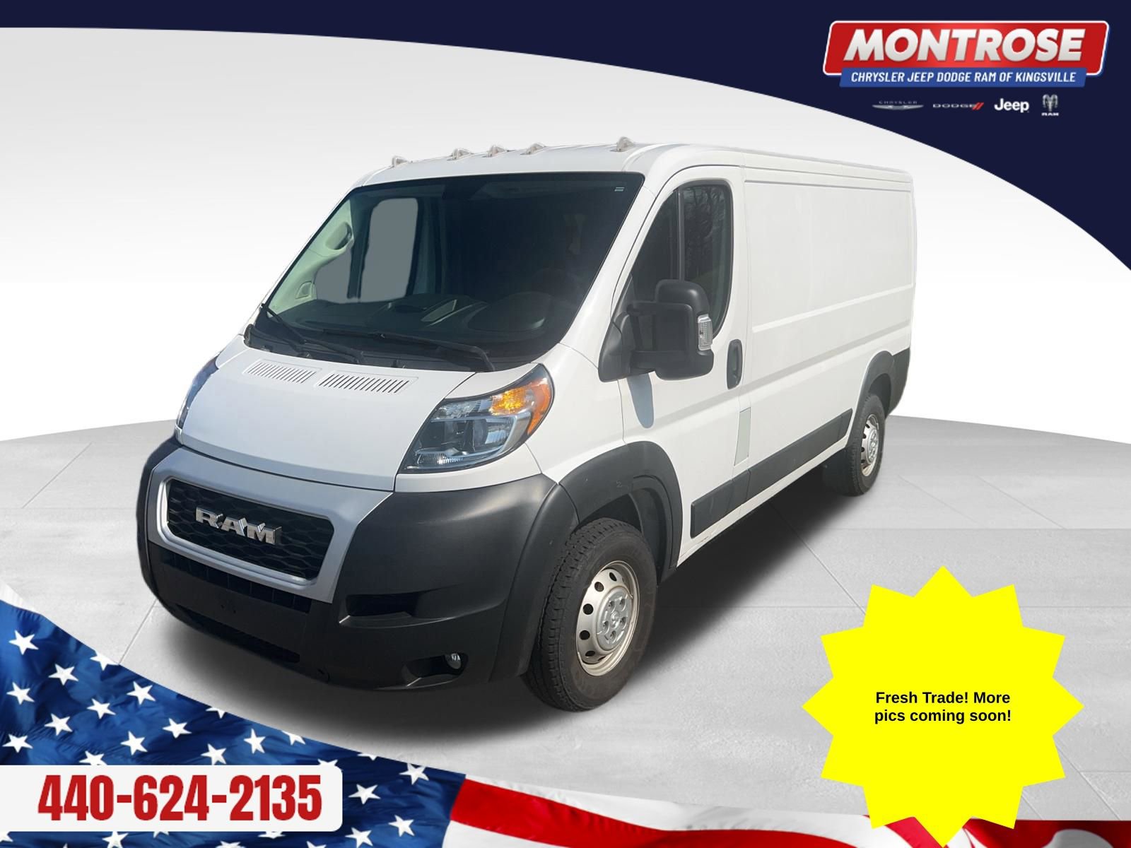 Used 2020 RAM ProMaster 3500 w/ Interior Convenience Group image 1