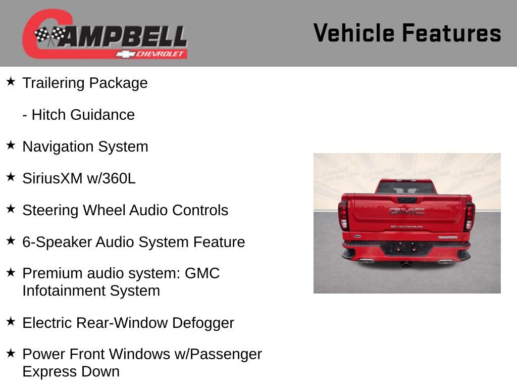 Used 2023 GMC Sierra 1500 Elevation w/ X31 Off-Road Package image 31