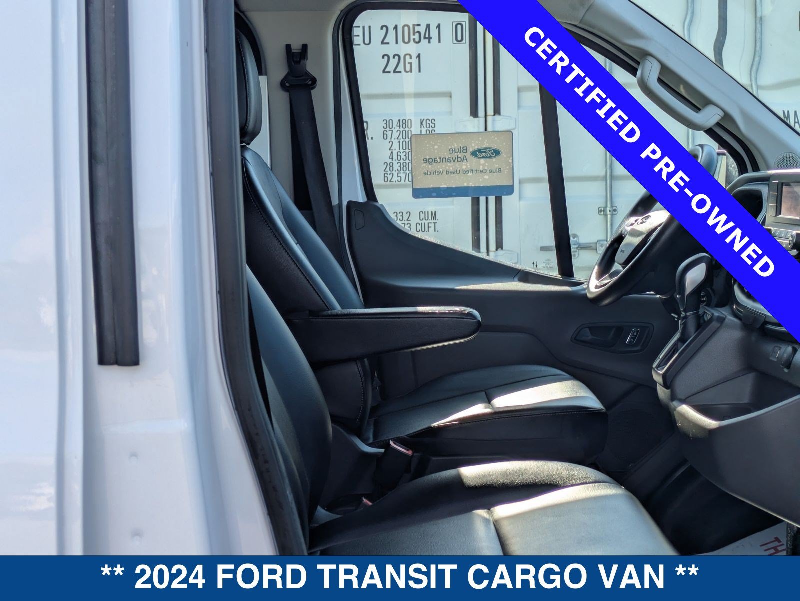 Certified 2024 Ford Transit 350 Low Roof w/ Load Area Protection Package RWD image 17