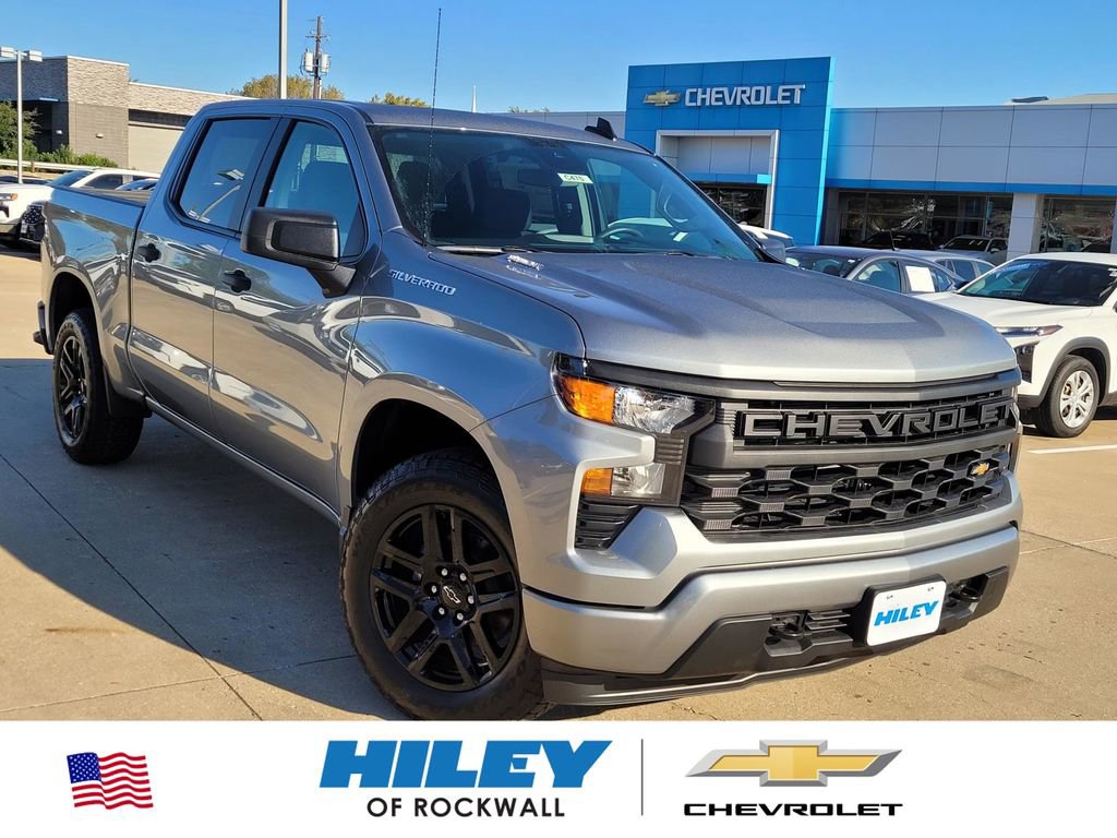 New 2026 Chevrolet Silverado 1500 Custom w/ Turbomax Blackout Package