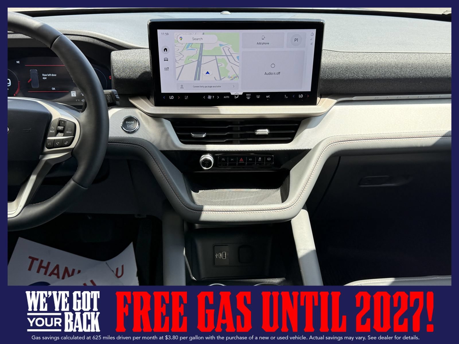 New 2026 Ford Explorer Active w/ Active Comfort Package RWD image 14