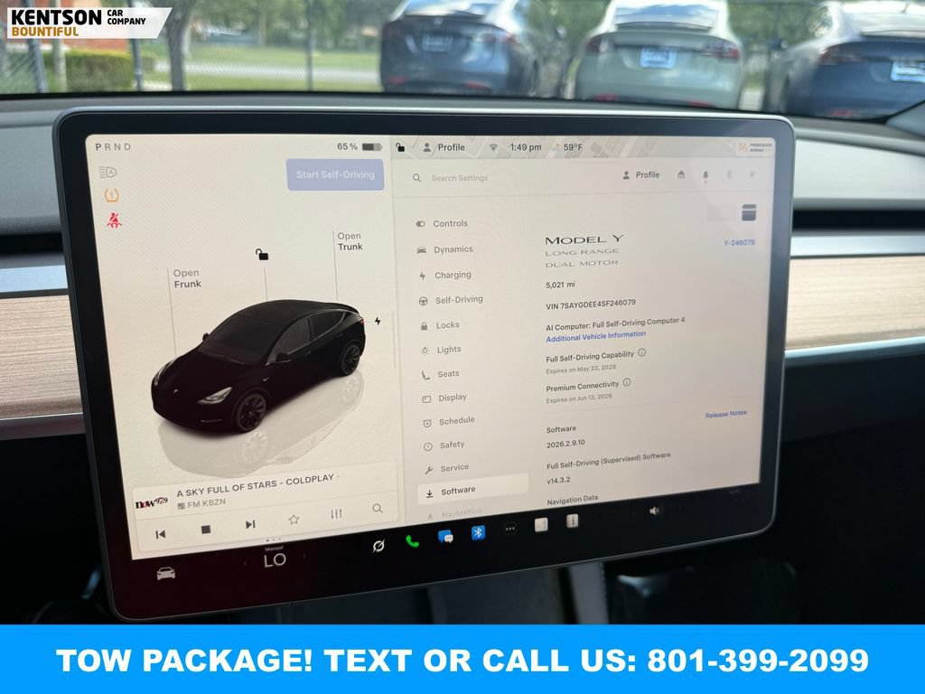 Used 2025 Tesla Model Y Long Range AWD/4WD image 23