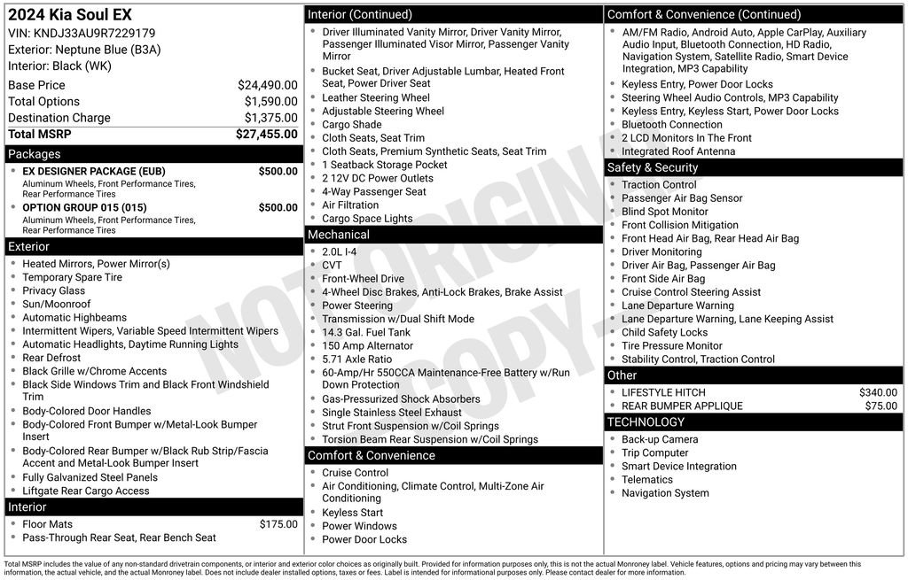 Used 2024 Kia Soul EX w/ Option Group 015 FWD image 42