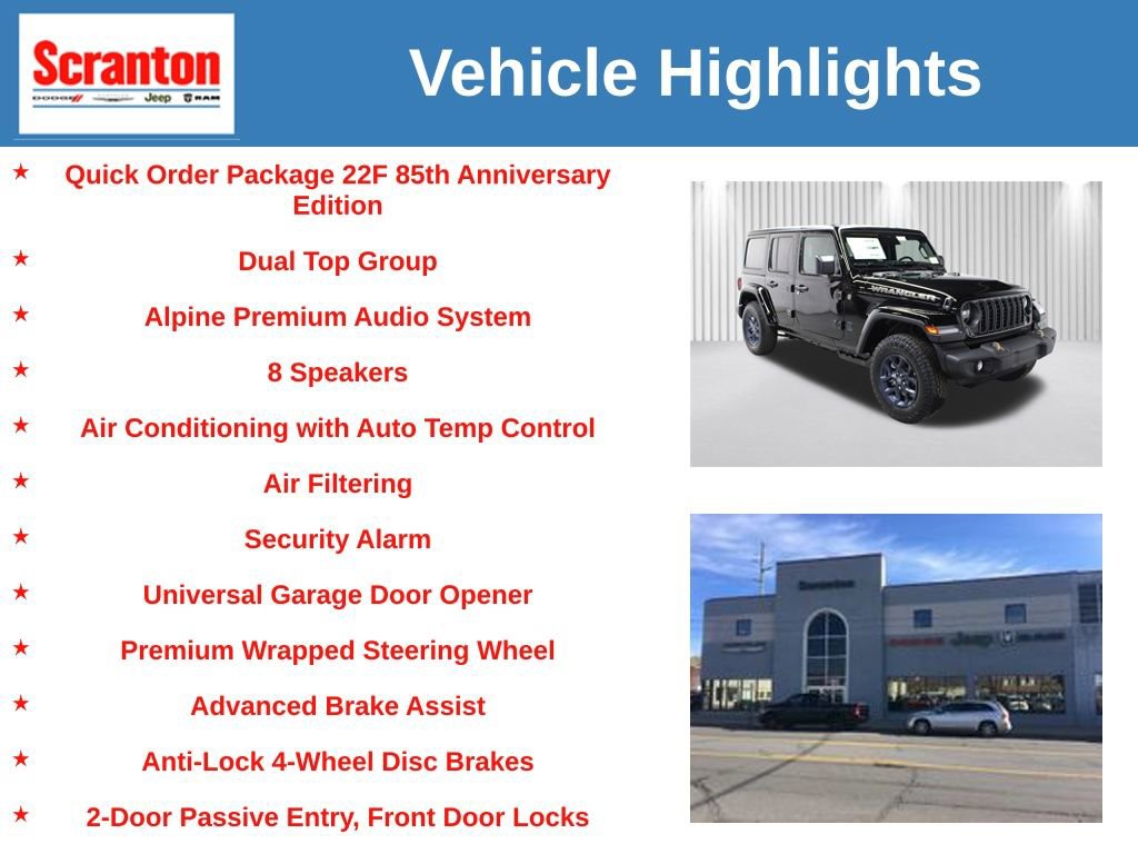 New 2026 Jeep Wrangler Unlimited Sport image 6