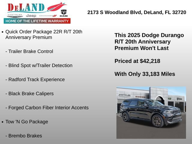 Used 2025 Dodge Durango R/T image 37