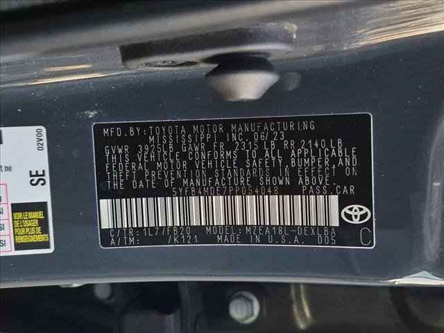 Certified 2023 Toyota Corolla LE FWD image 23