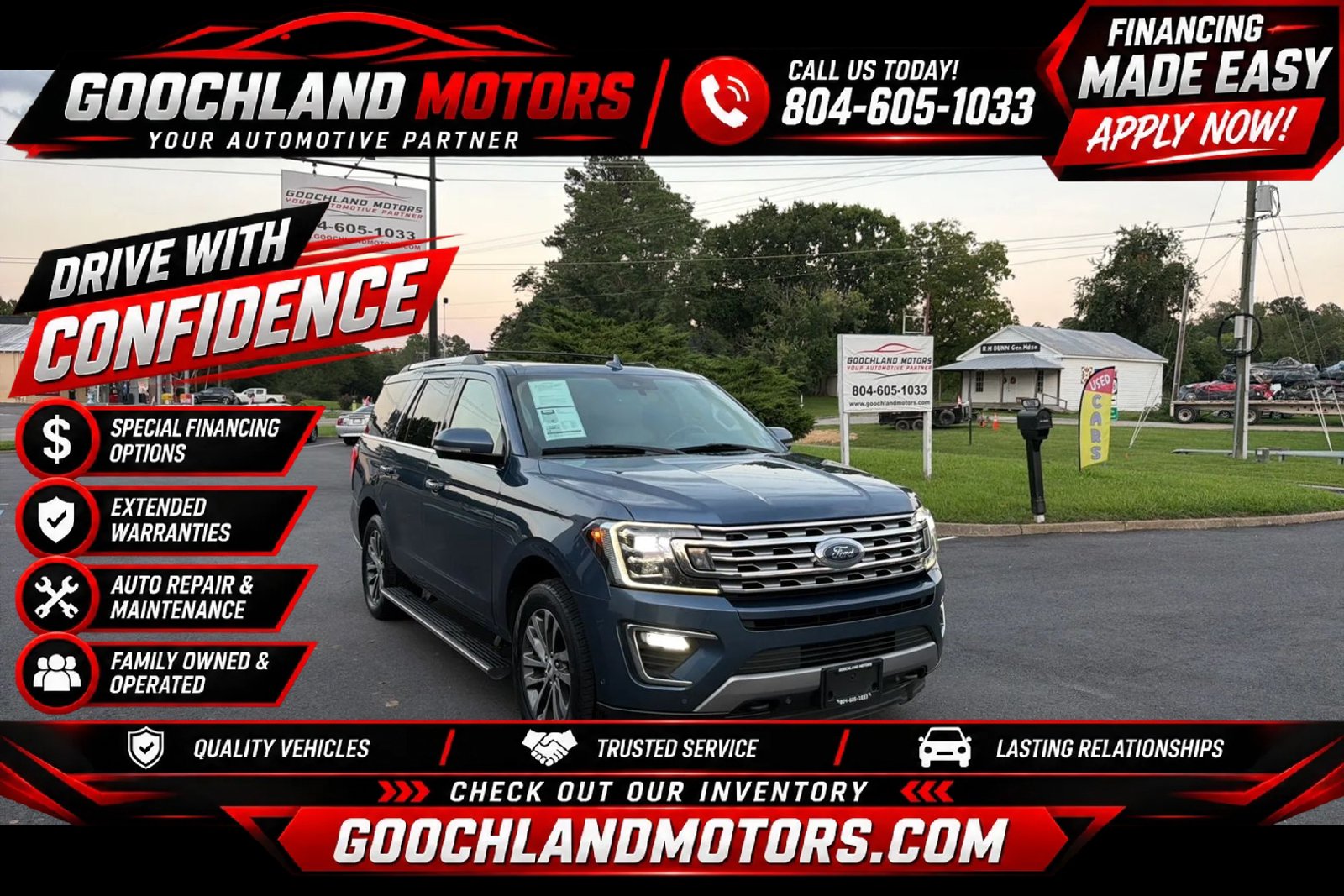 Used 2018 Ford Expedition Limited w/ Equipment Group 301A AWD/4WD image 1
