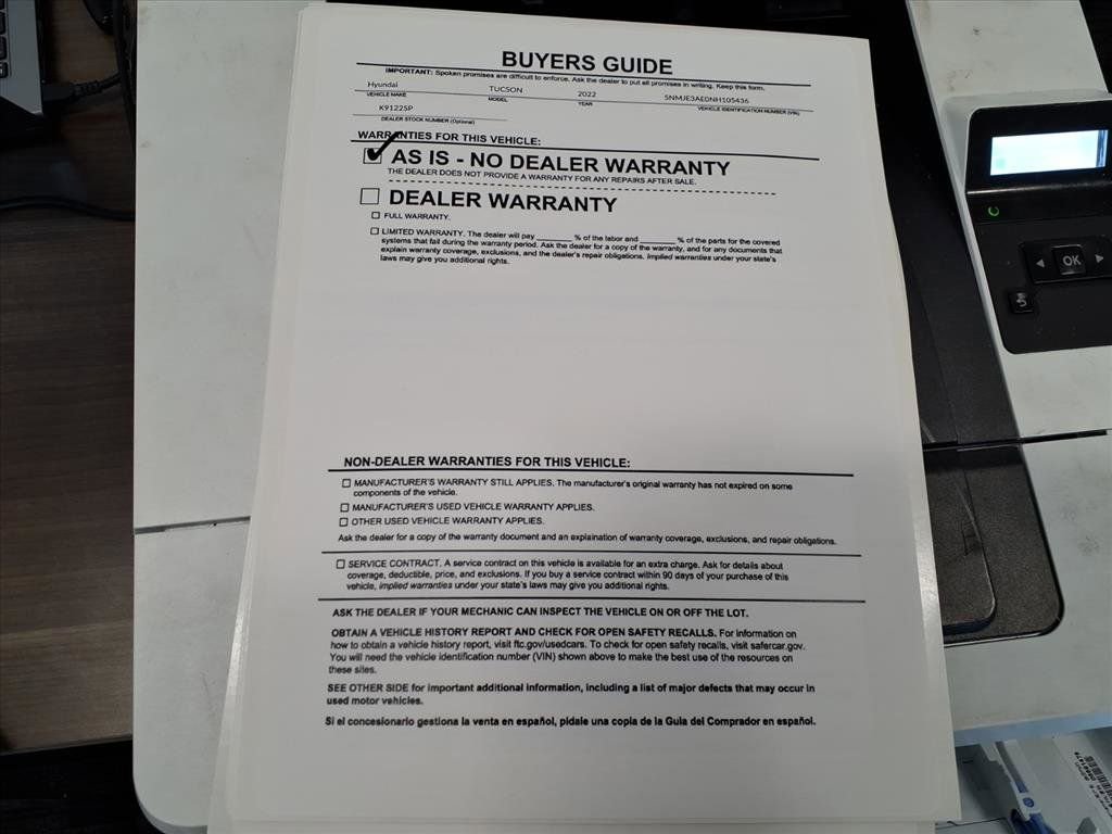 Used 2022 Hyundai Tucson Limited image 26