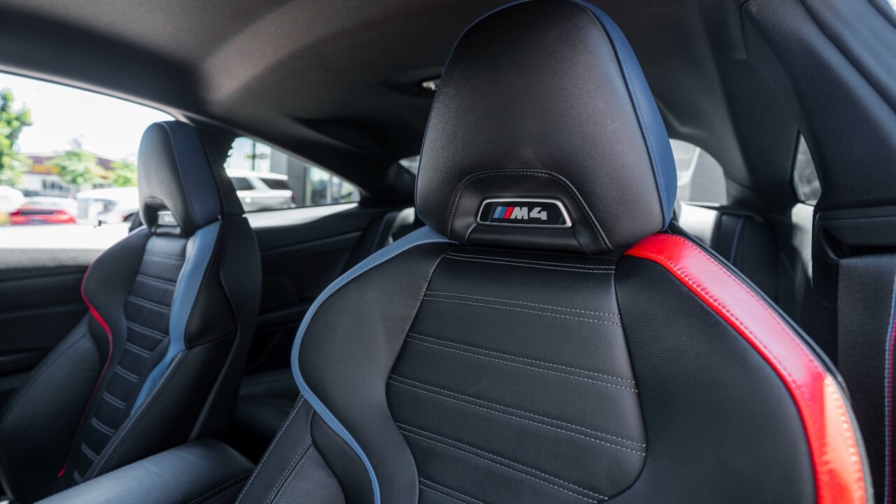 Used 2021 BMW M4 Competition w/ Executive Package RWD image 28