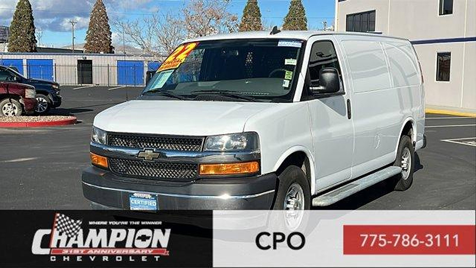 Certified 2022 Chevrolet Express 2500 w/ Driver Convenience Package