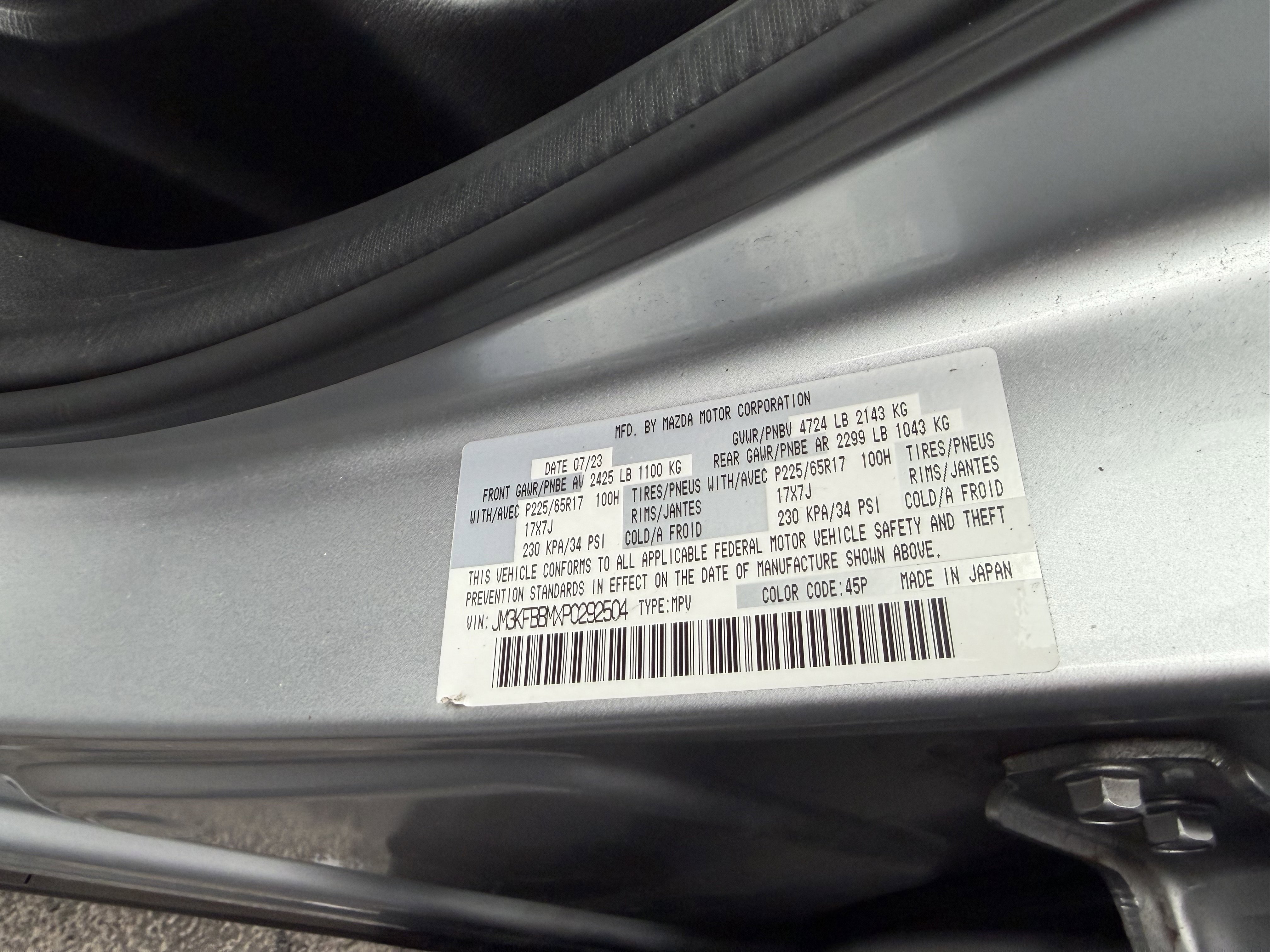 Certified 2023 MAZDA CX-5 AWD 2.5 S w/ Select Package image 26