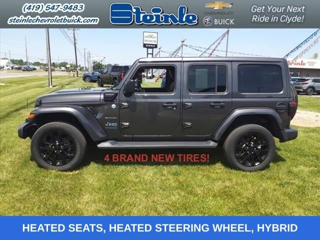 Used 2021 Jeep Wrangler Unlimited Sahara w/ Cold Weather Group image 2
