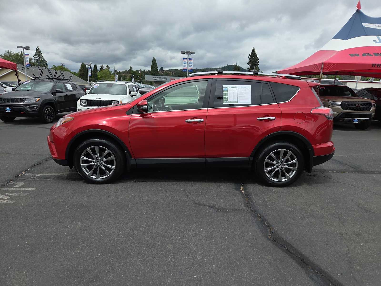 Used 2017 Toyota RAV4 Limited w/ All Weather Liner Package AWD/4WD image 11