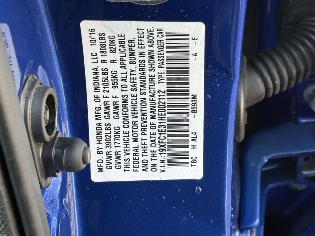 Used 2017 Honda Civic EX-T image 29