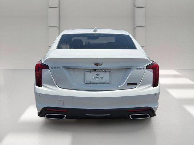Certified 2025 Cadillac CT5 Premium Luxury w/ Sun And Sound Package RWD image 4