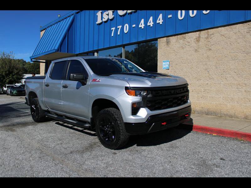 Used 2022 Chevrolet Silverado 1500 Custom Trail Boss AWD/4WD image 1